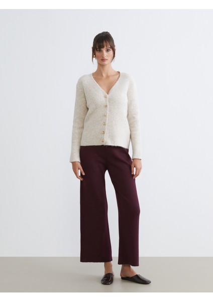 V Yaka Kadın Triko Hırka fiyatları