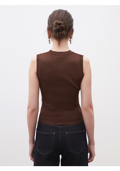 Dik Yaka Kadın Triko Kazak fırsatları