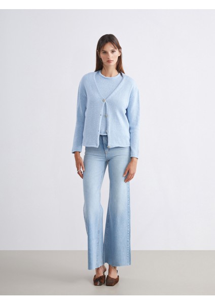 V Yaka Kadın Triko Hırka fiyatları