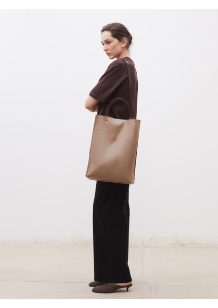 Deri Görünümlü Kadın Kol Çantası fiyatları