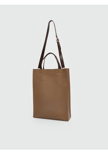 Deri Görünümlü Kadın Kol Çantası fırsatları