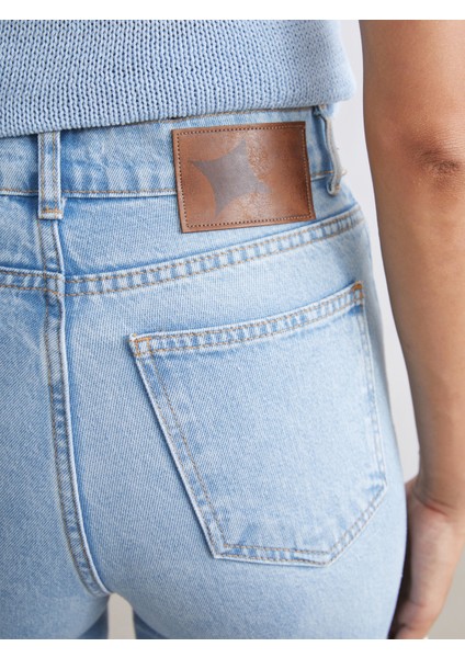 Wideleg Kadın Jean Pantolon fırsatları