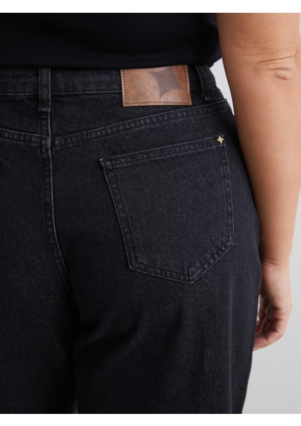 Büyük Beden Balloon Fit Kadın Jean Pantolon modelleri