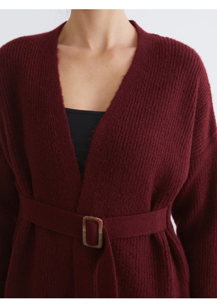 V Yaka Kadın Triko Hırka modelleri