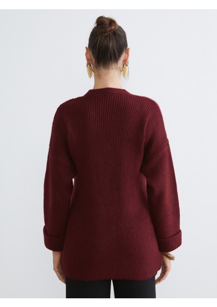 V Yaka Kadın Triko Hırka fırsatları