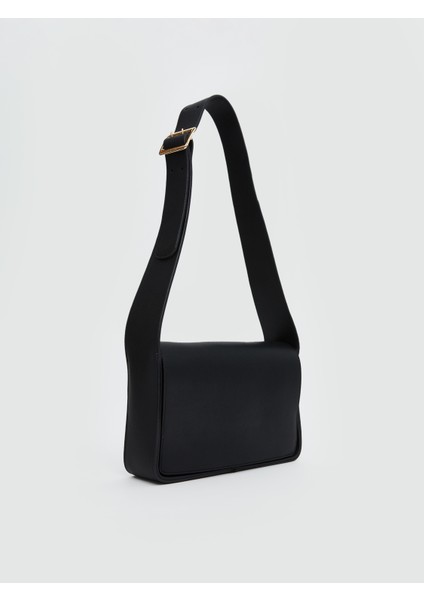 Deri Görünümlü Kadın Omuz Çantası fiyatları