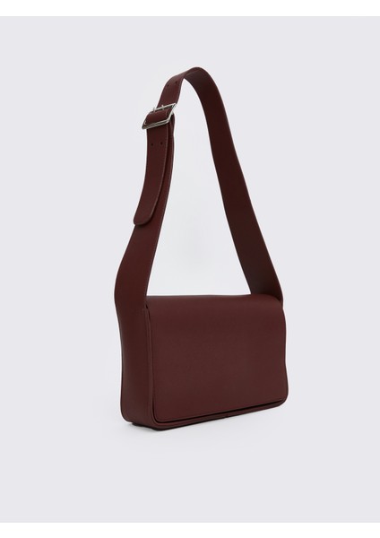 Deri Görünümlü Kadın Omuz Çantası modelleri