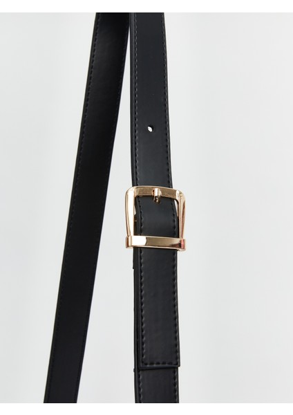 Deri Görünümlü Kadın Kol Çantası