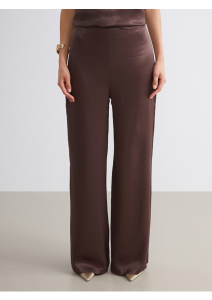 Loose Fit Saten Kadın Pantolon fiyatları