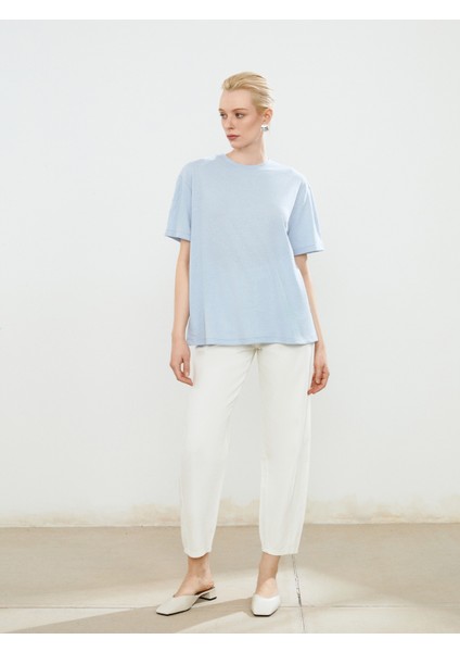 Bisiklet Yaka Kadın Tişört fiyatları