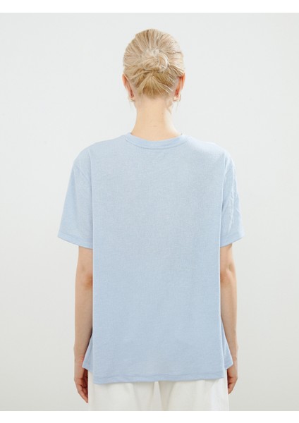 Bisiklet Yaka Kadın Tişört fırsatları