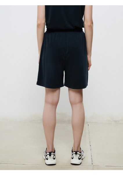 Beli Lastikli Kadın Şort