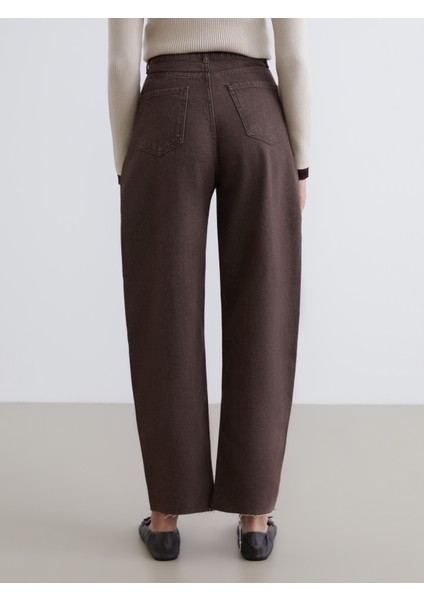 Baggy Fit Kadın Jean Pantolon fırsatları