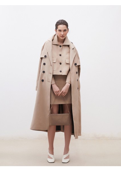 Deri Görünümlü Kadın Kol Çantası fiyatları