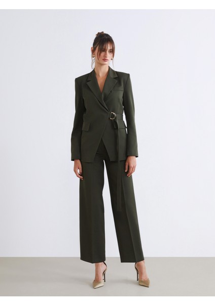 Loose Fit Geniş Paça Kadın Pantolon