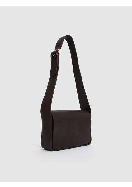 Deri Görünümlü Kadın Omuz Çantası indirimleri