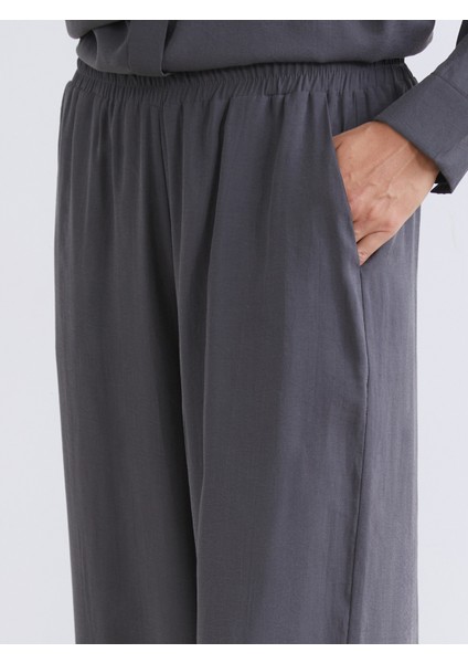 Beli Lastikli Modal Karışımlı Kadın Pantolon indirimleri