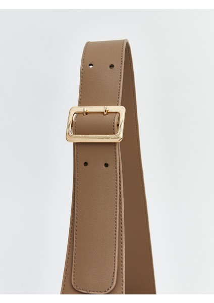 Deri Görünümlü Kadın Omuz Çantası fırsatları