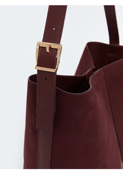 Süet Görünümlü Kadın Omuz Çantası ve Cüzdan indirimleri