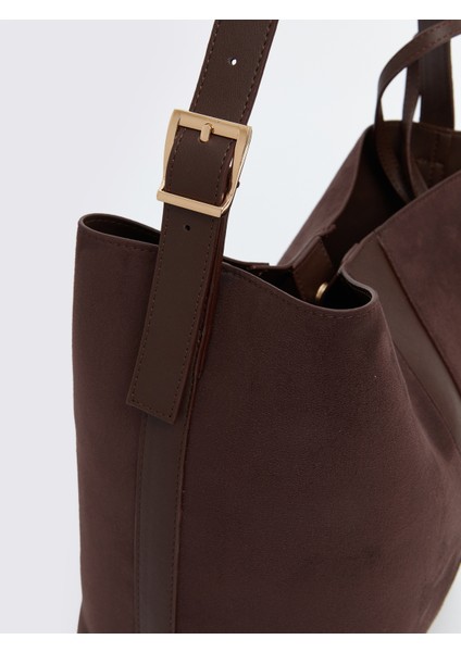 Süet Görünümlü Kadın Omuz Çantası ve Cüzdan indirimleri