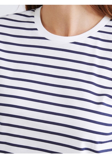 Bisiklet Yaka Kadın Tişört 2'li indirimleri