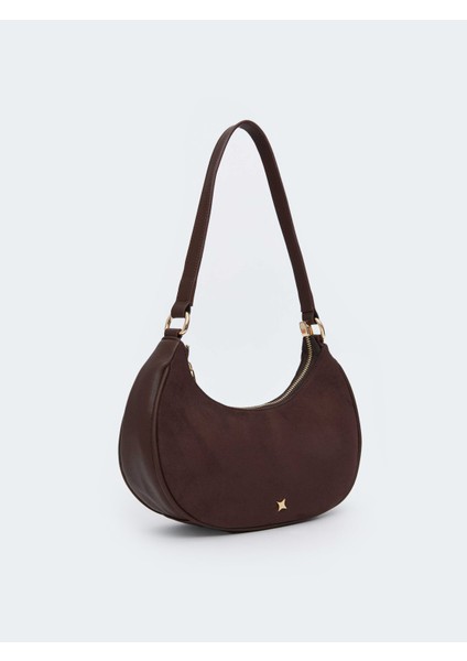 Süet Görünümlü Kadın Kol Çantası fırsatları