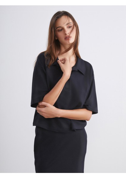 Polo Yaka Kadın Tişört