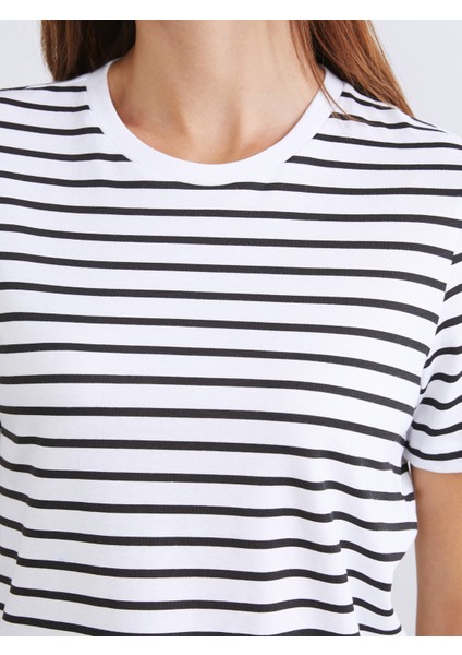 Bisiklet Yaka Kadın Tişört 2'li indirimleri