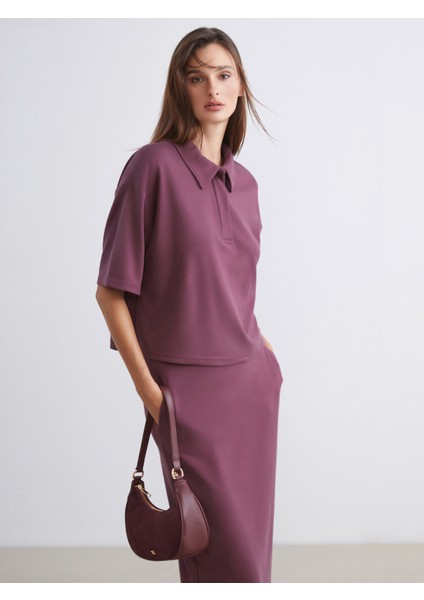 Polo Yaka Kadın Tişört