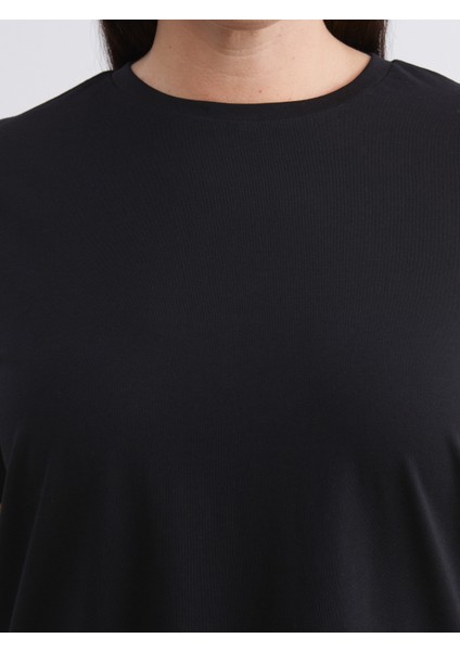 Büyük Beden Çizgili Kadın Tişört 2'li indirimleri