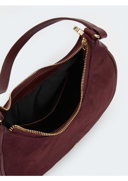 Süet Görünümlü Kadın Kol Çantası indirimleri