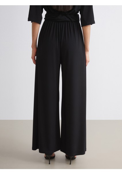 Beli Lastikli Geniş Paça Kadın Pantolon fırsatları