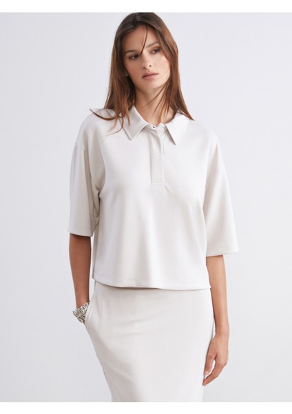 Polo Yaka Kadın Tişört