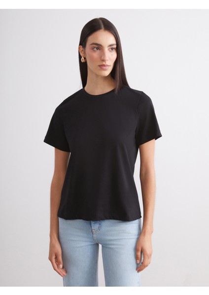 Bisiklet Yaka Kadın Tişört 2'li fiyatları