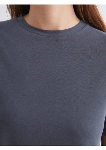 Modal Karışımlı Oversize Kadın Tişört modelleri