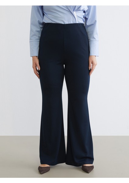 Büyük Beden Ispanyol Paça Kadın Pantolon fiyatları