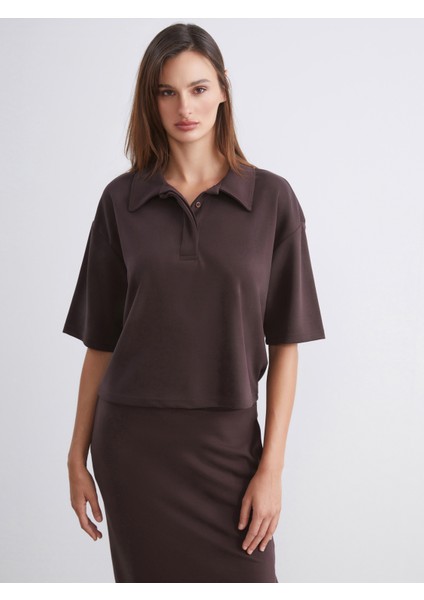 Polo Yaka Kadın Tişört