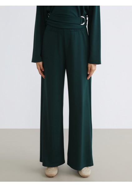 Beli Lastikli Geniş Paça Kadın Eşofman Altı fiyatları