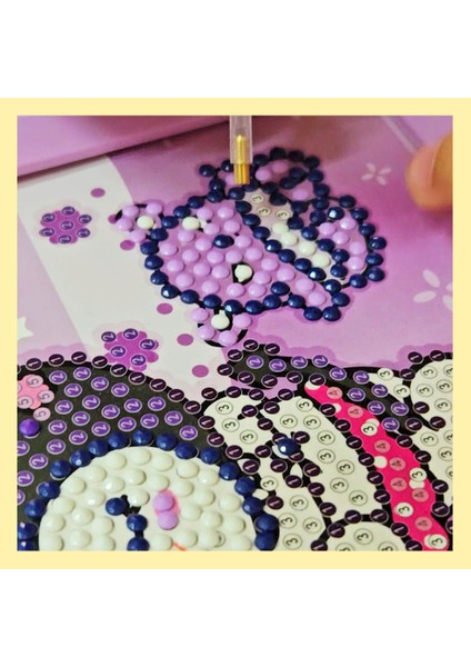 Sanrio My Melody Elmas Mozaik Seti Çerçeveli – Dıy Kendin Yap Hobi Boyama modelleri