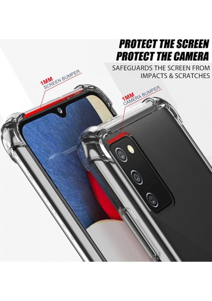 Samsung Galaxy A02S Kılıf Olex Tpu Silikon (K95) modelleri