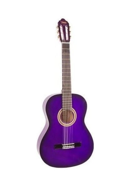 Valencıa VC104PPS Klasik Gitar 4/4 Mor Sunburst