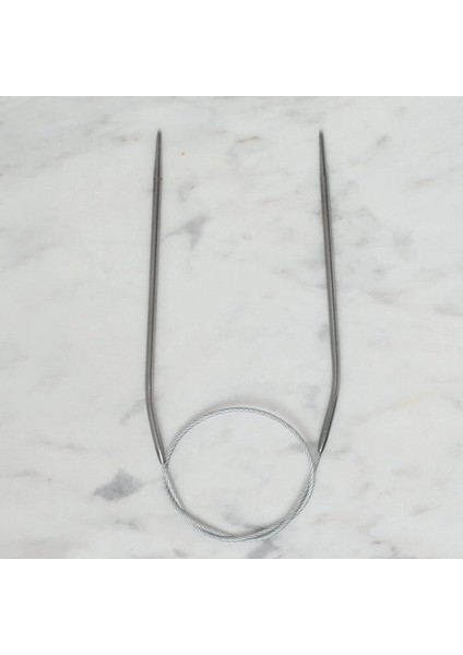 Loren Crafts 2,5 mm Çelik Misinalı Şiş 40 cm