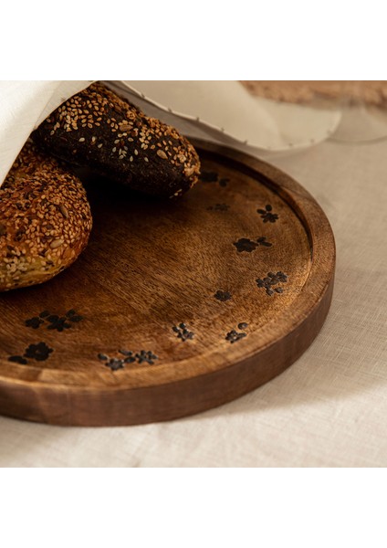 Alles Sunum Tabağı 25CM Natural fiyatları