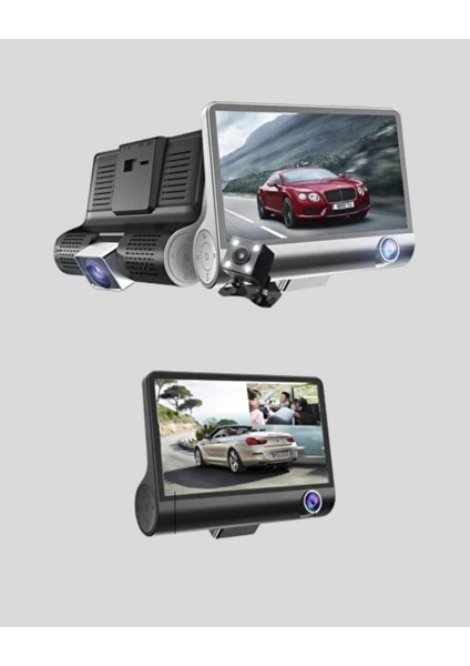 Drnds Araç Kamerası 3’lü Full Hd Dvr 1080P Gece Görüşlü ve G-Sensörlü fiyatları