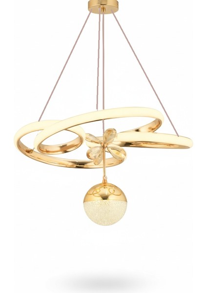 Florya Tek Top Sarkıt 3 Renk LED Avize