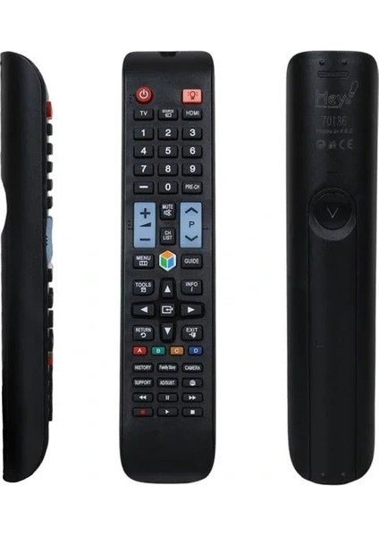 Küçük Kalıp RM-D1078+1 Samsung Source Tuşlu LCD LED Tv Kumanda