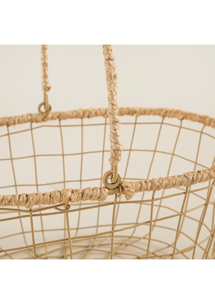 Metal Sepet Büyük Boy Natural fırsatları