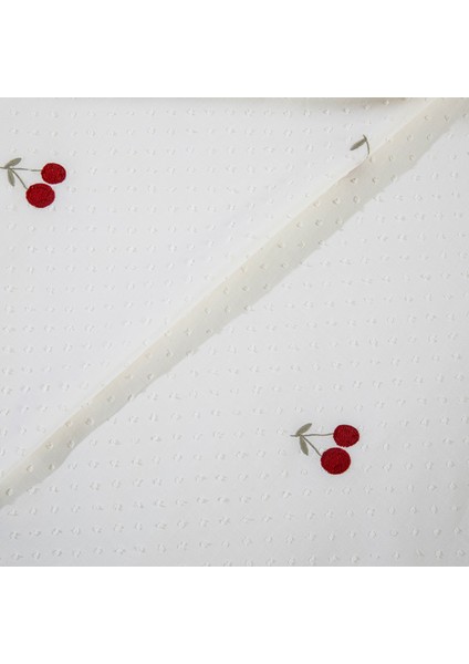 Cherry Boom Yatak Örtüsü Set Vanilya fırsatları
