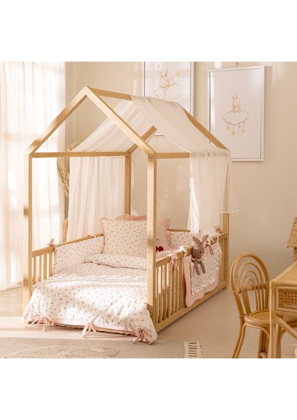 Cherry Boom Nevresim Takımı Vanilya/pembe