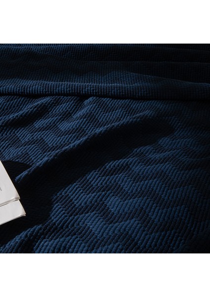 Ludas Yatak Örtüsü Seti 240X260 cm Marin Mavi indirimleri